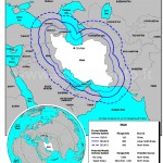 Iran, gittata balistica potenziale.