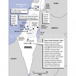 Israele, possibili siti di produzione e stoccaggio dell’arsenale atomico.