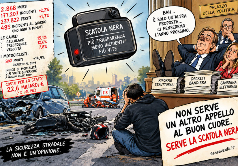 La scatola nera come futuro prossimo degli autoveicoli