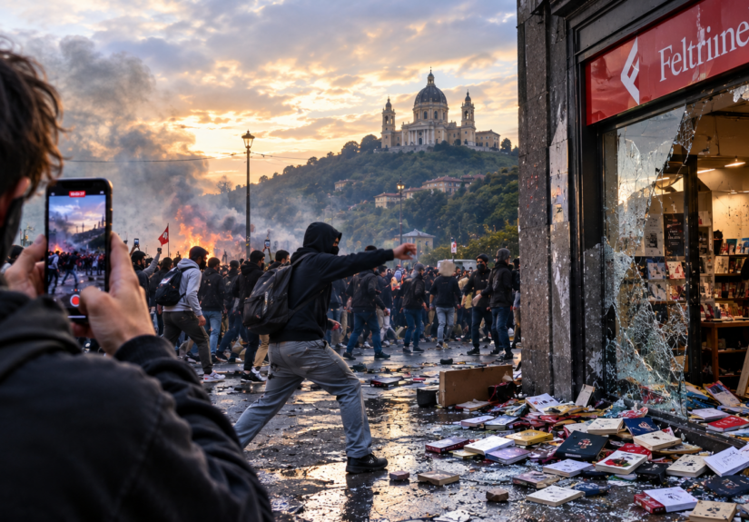 Assalto alla Feltrinelli_Torino
