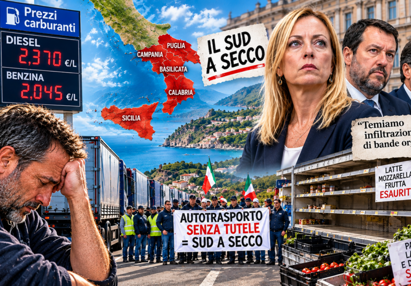 Italia meridionale tra crisi e trasporti