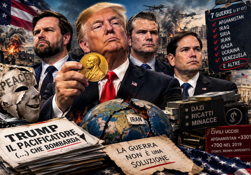 Trump e la pace bombardata